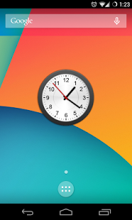 Download Animated Analog Clock Widget